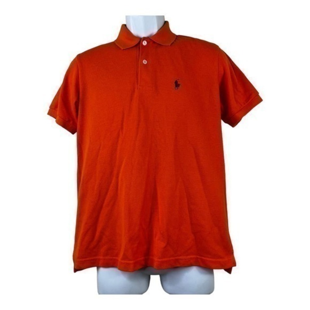 Polo Ralph Lauren Men’s T-shirt Orange Pullover Size M